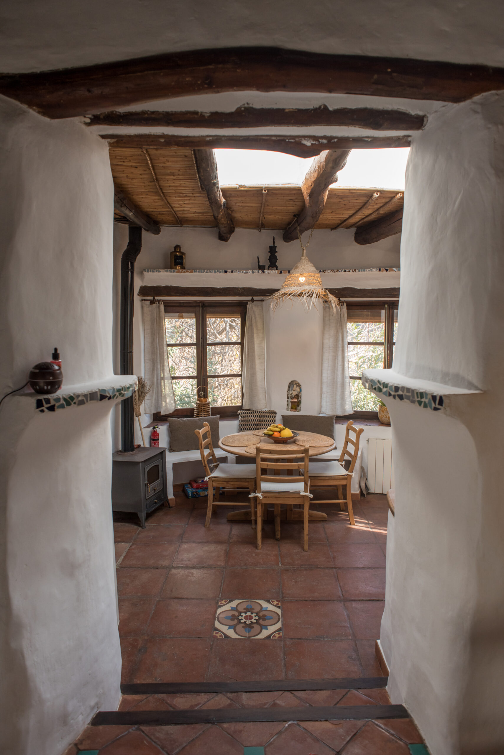 Keuken vanuit woonkamer